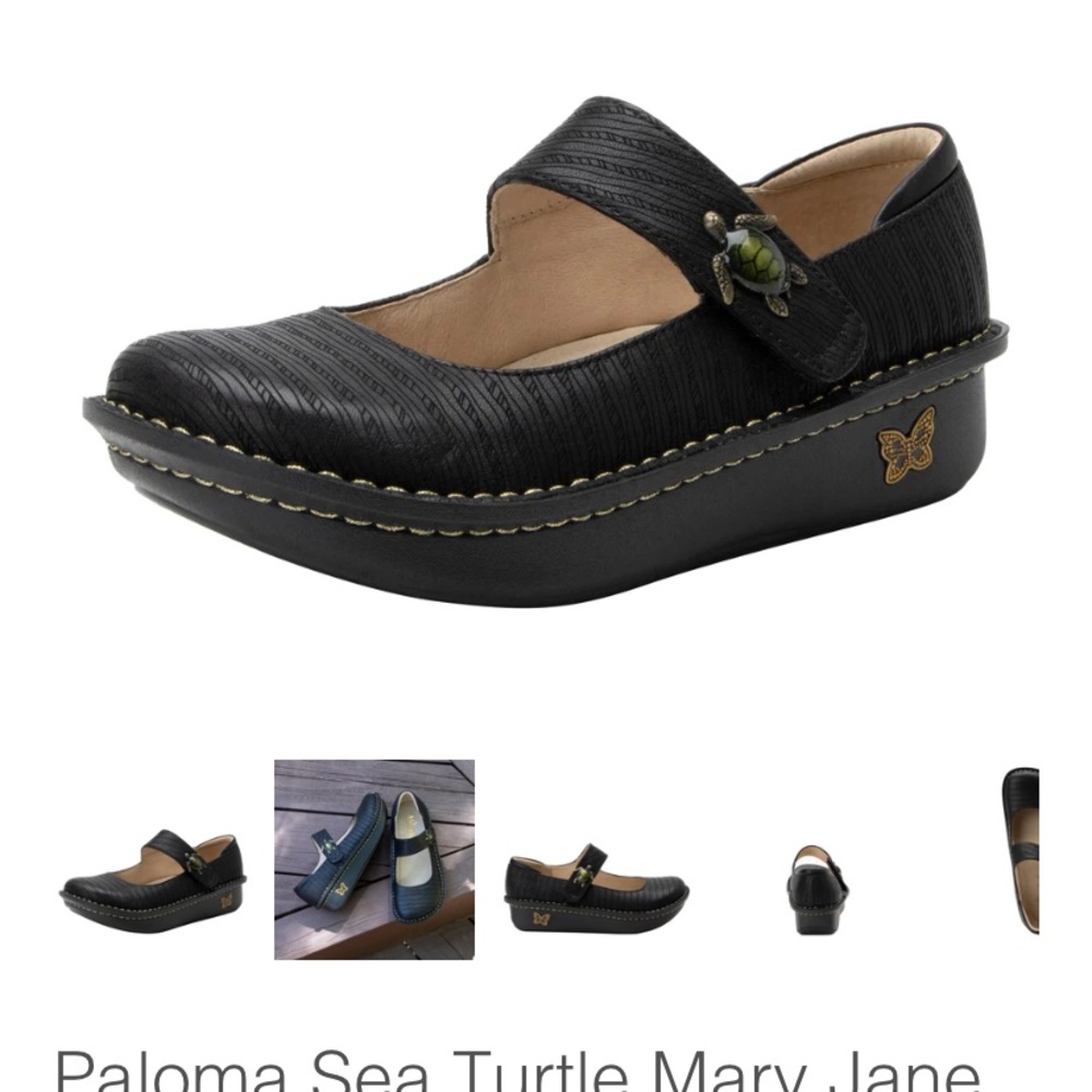Algeria by PG Lite, Paloma Sea Turtle Mary Jane, size 36 New without tags/box!❤️